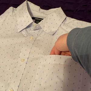 Men's Light Blue Short Sleeve Shirt